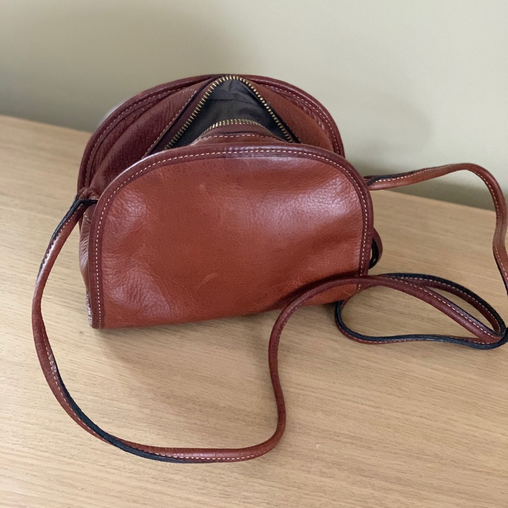 Margot brown leather purse